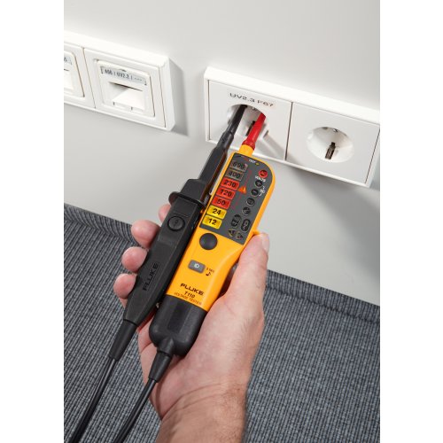 Fluke Spannings- en doorbeltester met schakelbare belasting - F t110 01a h - 20011624