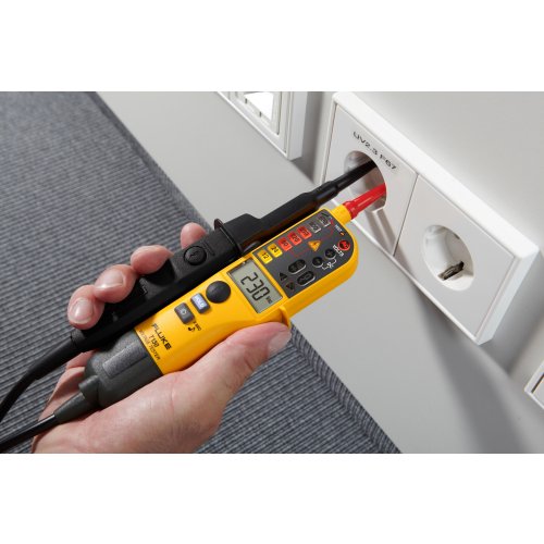 Fluke Spannings- en doorbeltester met verlichte LCD-uitlezing - F t130 01a h - 20011625