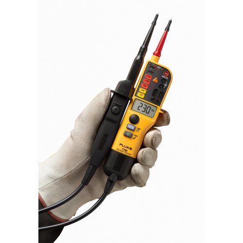 Fluke Spannings en doorbeltester, verlichte LCD-uitlezing,weerstandsmeting - F t150 07a h - 20011626