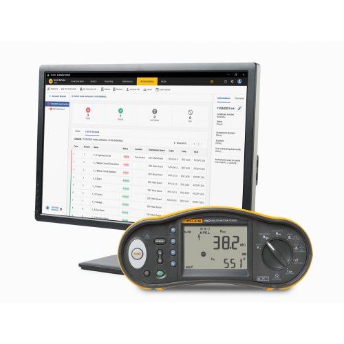 FLUKE 1662 SCH KIT, INSTALLATIETESTER + TRUTEST ADV - F trutest 07a c - 20011958