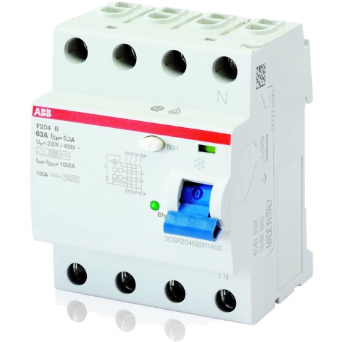 ABB Componenten Aardlekschakelaar 4p 25 A, 30mA 110V - F204b1663a - 20124034