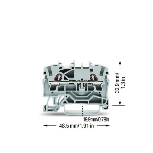 WAGO topjob s 2-draads rijgklem 2.5mm&sup2; grijs 2002-1201 - F21f6d97 ae17 403f 9eee d9119f589159 - 11003215