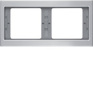 BERKER afdekraam 2v mat aluminium 13637003 - F4931b05eec49361f0bea1c758963be5 - 3200073