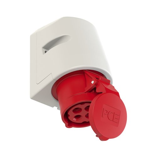 PCE CEE opbouw wcd 16A 4p 400V 6h rood IP44 - F649890d8ac2f5a81d4d70f447330c75 - 20158134
