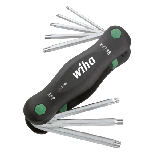 WIHA TORXsleutelset PocketStar uitklaphouder 363P T9-T40, 8-delig - F9838cc3 3315 4e38 9000 0a482a16ac5d - 20012957