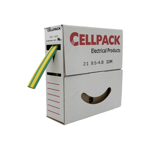 CELLPACK krimpkous sb 9,5 - 4,8 groen/geel 10 meter - F9ff5bd6 99c1 413b bb2d dc611c89eeff - 5032738