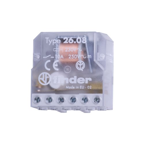 FINDER impulsrelais 2m 10a 230vac 26.08.8.230.0000 - Fa6324ed05fddf9a3271788d8cab8628 - 4375182