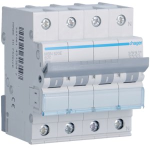 HAGER automaat 3p+n b20 MBN620E - Fcb9223a4b4a165c32fd6e814a4eb2d9 - 8411636