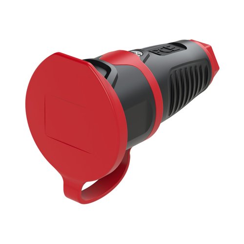 PCE Koppelcs penaarde kv afdekkap Taurus2 zwa/roo rubber kindveilig - Fd879338c02f70e9896679057b5fb464 - 20158202