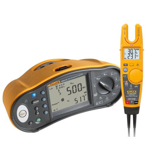 FLUKE NEN3140 Installatietester + gratis T6-1000 PRO 1664FC - Flk 210877 en emea 1664fc t6 1000pro kit 600x400 - 11000860