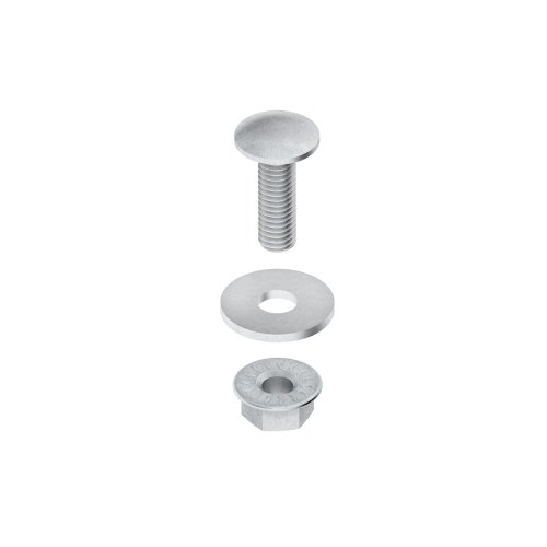 Niedax Group FLM 6x20 A4 MONTAGESET SLOTBOUT - Flm 6x12 er a - 20050606