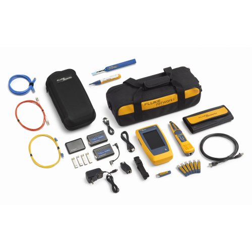 Fluke Networks LIQ -set met externe ID's, probe, omvormerset glasvezelmedia - Fn liq kit fmc 01a - 20012007
