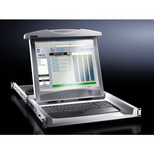 Rittal MTS m Touchpad 17i TFT 1HE US RAL9005 - Fri100102795 - 20136596