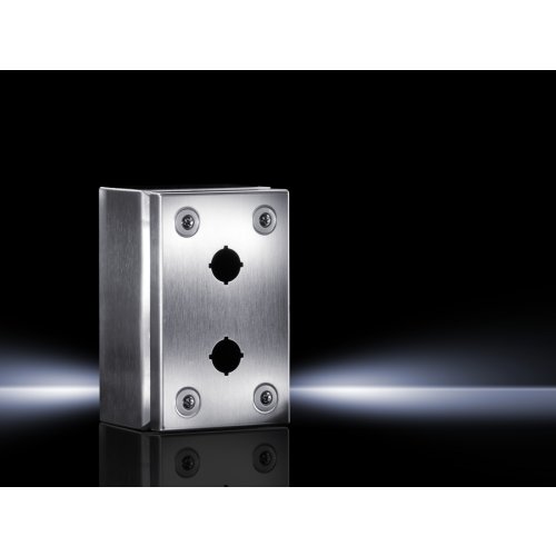 RITTAL sm drukknopbeh. rvs 2 knop 160x100x90 2384.020 - Fri100132995 - 1524720