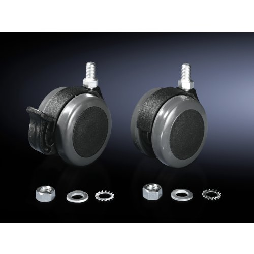 Rittal CP Zwenkwielen dubbel 75kg Set 2xm/2zRem - Fri100536495 - 20135179