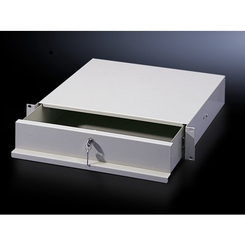 Rittal DK Schuiflade 19i 3HE D=419 RAL7035 - Fri100585895 - 20135589