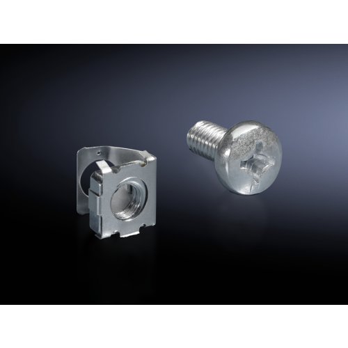 Rittal DK Veermoeren met schroeven M6x10 VE=50 - Fri100587195 - 20135389