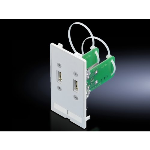 Rittal SZ Interface mod 2x USB uitv A (bus/bus) - Fri100624595 - 20132656