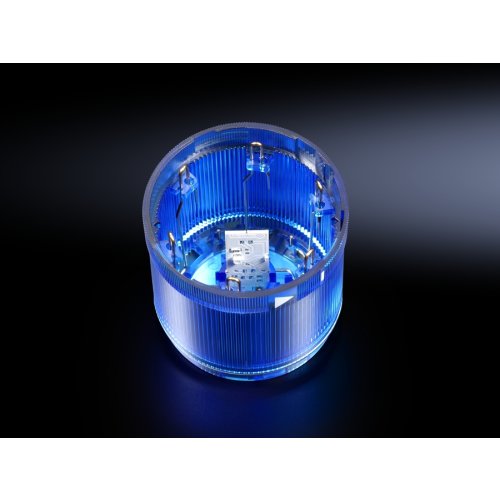 Rittal SG Opt elem blauw LED cont 24V AC/DC - Fri141313095 - 20132482
