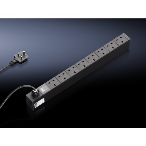 Rittal PDU Basic UK 13A/1F 8x BS1363 - Fri151316595 - 20135918