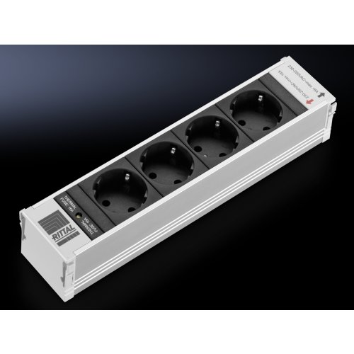Rittal PSM Insteekmod 4xSchuko mZekering - Fri161321095 - 20135748