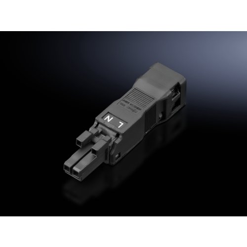 Rittal SZ Contrastekker v voeding 2-p 240V VE=5 - Fri170309095 - 20132712