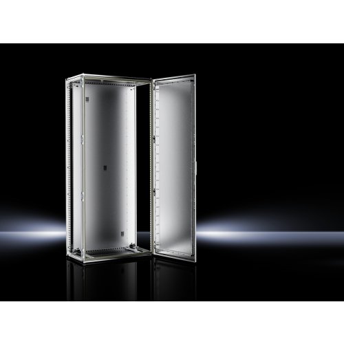 Rittal VX Kast EMC 800x2000x600 1D 1MPL 7035 - Fri190408995 - 20136559