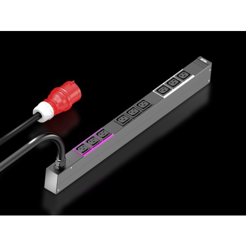 Rittal PDU Basic 16A/3F CEE 9xC19 - Fri191444295 - 20135817