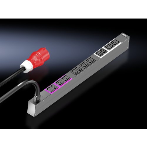 Rittal PDU Basic 16A/3F CEE 6xC13 / 6xC19 - Fri191444495 - 20135819