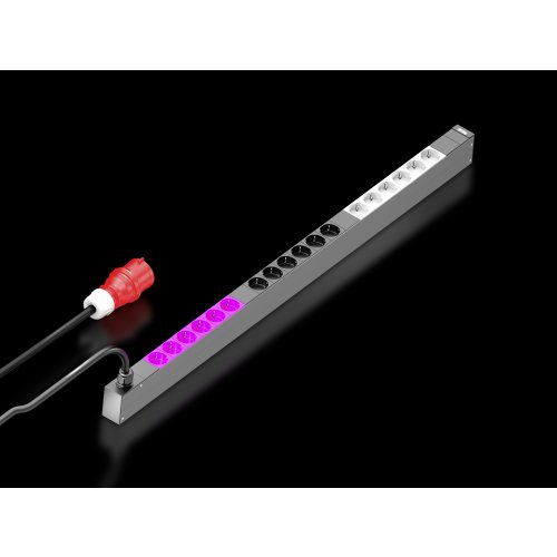 Rittal PDU Basic 16A/3F CEE 18xSchuko - Fri191456995 - 20135820