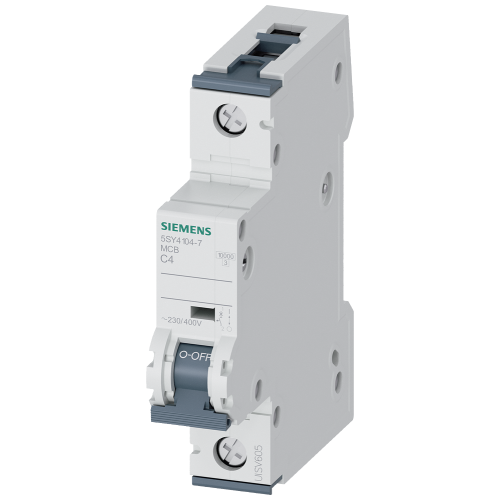 SIEMENS automaat 1p c4 10ka 5SY41047 - G i202 xx 87656p - 11000938