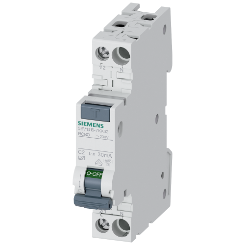 SIEMENS aardlekautomaat c2a 1p+n 30ma 6ka - G i202 xx 93776p - 9877887