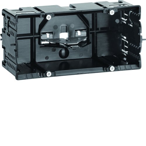 TEHALIT inbouwdoos 2v zwart GLS55002 - Gls55002 - 2146972