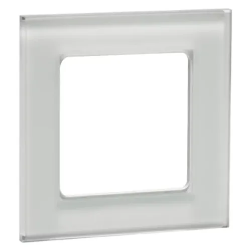 PEHA glasraam 1v wit D 20.571.52.02 - Hbt electrical 00100011 auracombinationframes primaryimage - 5430168