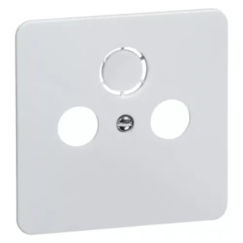 PEHA afdekplaat tv wit 80.610.02 TV - Hbt electrical 00142711 pehacentralplate primaryimage - 3027902