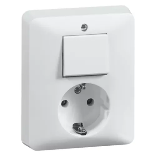 PEHA combi wissel ra wit 80.6686.02 - Hbt electrical 00239721 standardcombinationuniv primaryimage - 3028282