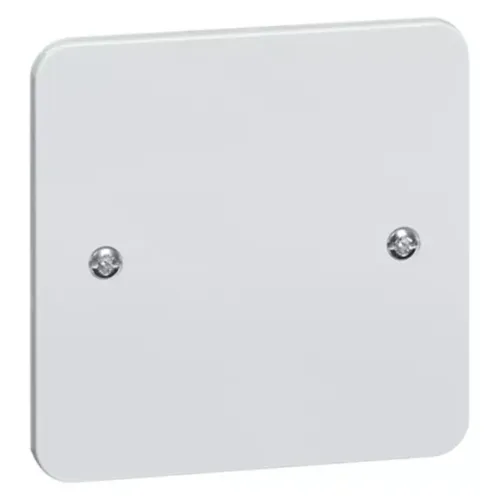 PEHA afdekplaat blind met schroeven wit D 80.677.02-Z - Hbt electrical 00268411 centralplate primaryimage - 5430185