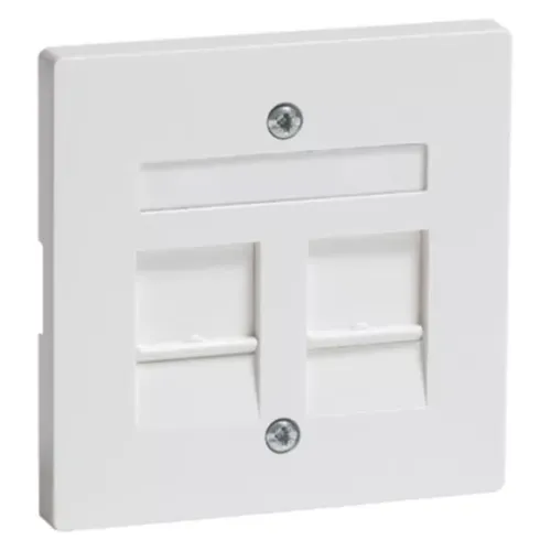 PEHA afdekplaat rj45 2v wit 95.610.02MJ2NA - Hbt electrical 00802911 dialogswitches primaryimage - 3026404