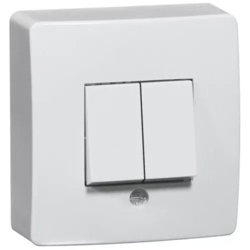 PEHA serieschakelaar opbouw creme 625 - Hbt ep 00250521 primaryimage - 3005020