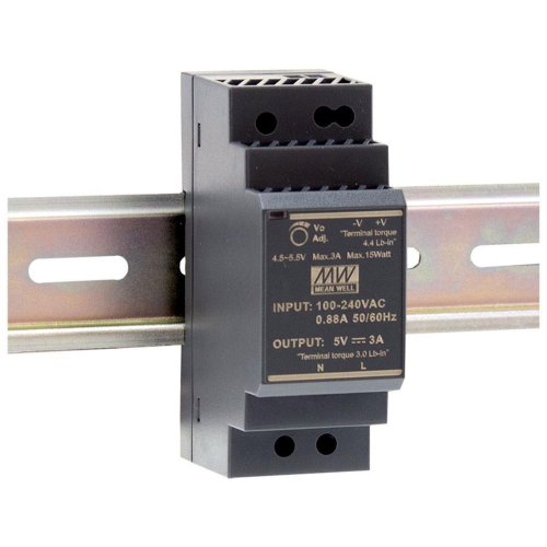 MEANWELL voeding HDR-30-24 24vdc 1.5a - Hdr 30 24 - 9988710