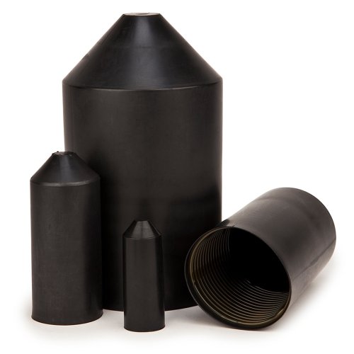 3M warmtekrimp eindkap 40/15 zwart SKE1540B - Heat shrink heavy duty end cap ske - 11003118