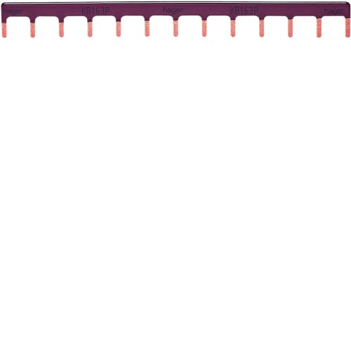 HAGER kamrail 1-fase 1p 10qmm KB163P - Kb163p - 11010765