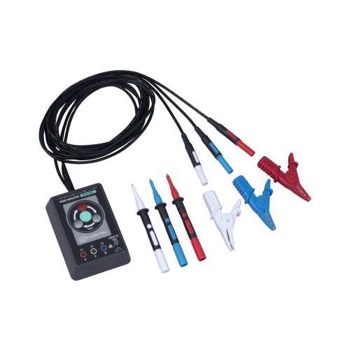 Kyoritsu Draaiveldmeter bereik van 110V tot 600V AC met draagtas - Kyoritsu20kew208031ce - 20037245