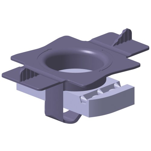 Legrand Glijmoer E41 (50st) M10 EZ, bevestiging in rail strut 41x41 en 41x21 - Lcm autostrutm6 rendu realiste 1 - 20040232