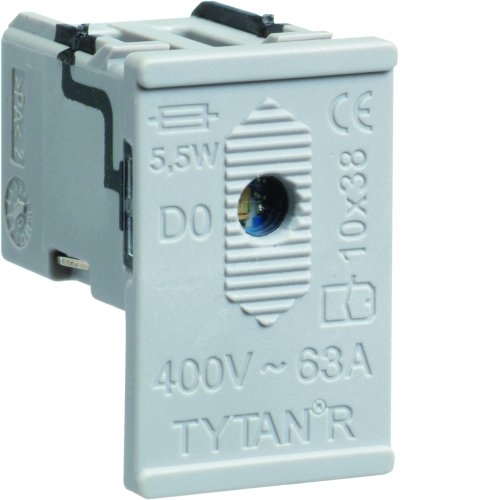 HAGER zekeringhouder d0 LE063SH a 6 stuks - Le063sh - 8411709