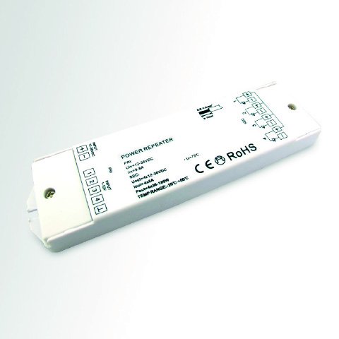 PROLUMIA rgbw versterker 12-36vdc 3/4 kanalen 5a - Led controller 46191066 - 8823419