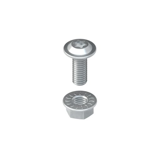 Niedax Group LFM 6X16-TX MONTAGESET LAAGBOLKOPSCHROEF - Lfm6x16 a - 20209053
