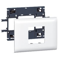 Legrand Mosaic DLP houder 2 modules deksel 85mm - Lg 010992 web r - 20037542