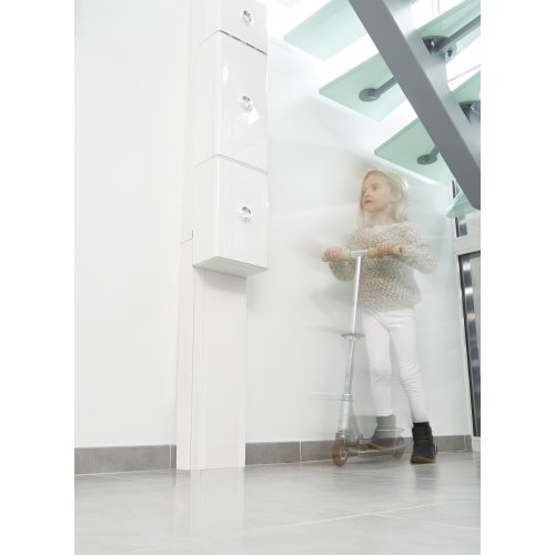 Legrand DLP gootset voor verdeler, 2 compart., 2 deksels, 25x65x2600mm - Lg 030037 web deco3 - 20037570