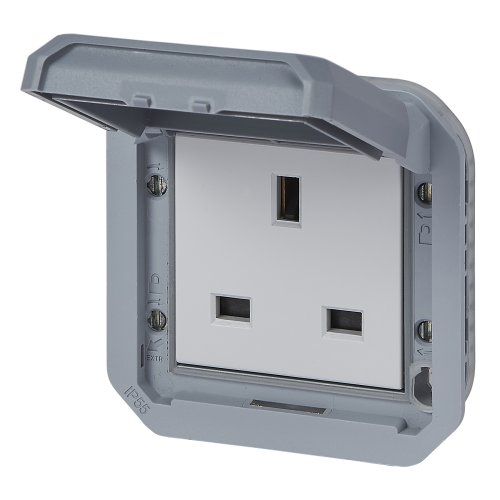LEGRAND plexo 1v contactdoos britsch 13a 2p+a steek 069585L - Lg 069585l web l - 11011075